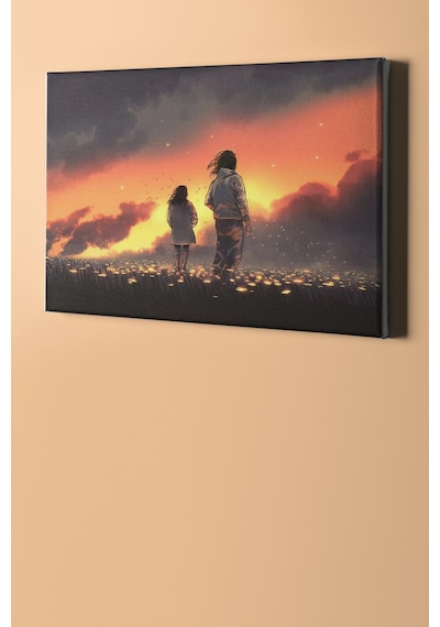 Webstyle Sayılarla Boyama Seti Kasnaklı Kırda Günbatımı 60 X 75 Cm
