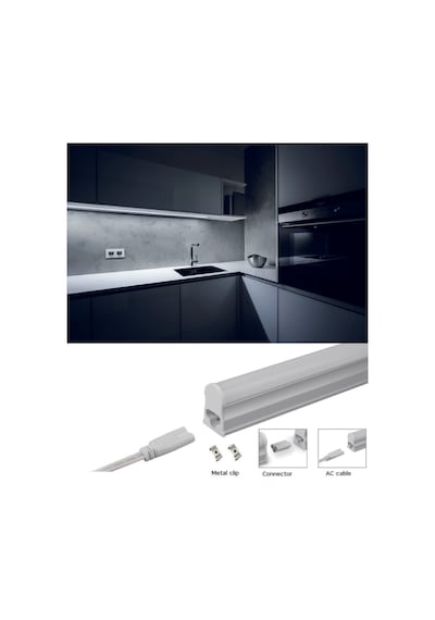 30 Cm, 4 Watt 6500 Kelvin, Beyaz Işık Eklenebilir Bant Armatür, Eklenebilir Led Armatür 220v Armatür Beyaz