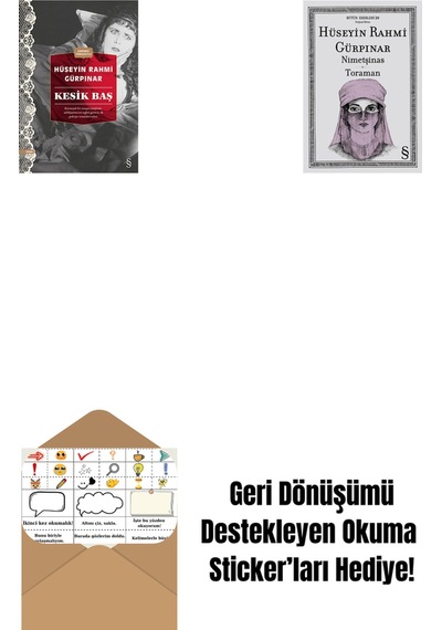 Kesik Baş Günümüz Türkçesiyle + Nimetşinas - Toraman + Okuma Sticker'ları