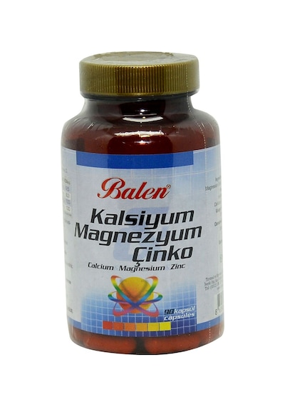 Balen Kalsiyum & Magnezyum & Çinko - 90 Kapsül