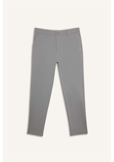 DeFactoFit Slim Fit Dar Kesim Standart Paça Esnek Multifonksiyonel Dokuma Sporcu Pantolon D9247AX25SPGR454