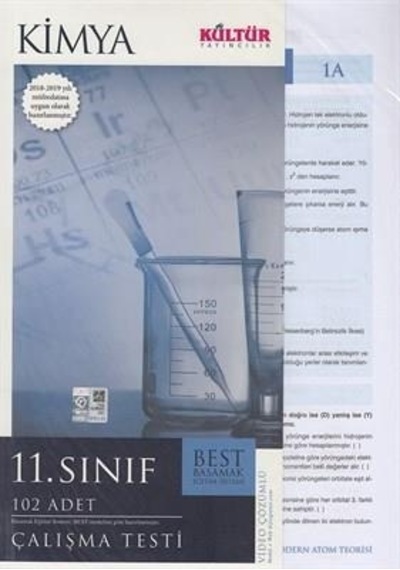 11.Sınıf Kimya Yaprak Test - Kültür Yayıncılık