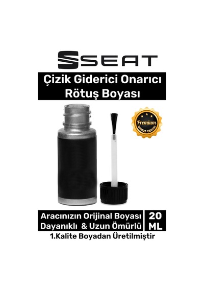 Özel Üretim Suya Dayanıklı Seat Marka Uyumlu Çizik Taş Izi  Onarıcı 20ml Oto Rötuş Boyası