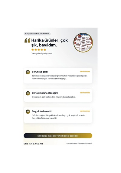 24 Parça 6 Kişilik Dilek Ağacı Kare Yemek Takımı - Lüx Yemek Takımı Diğer