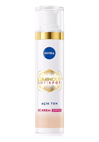 4 Adet Nivea Koyu Leke Karşıtı Cc Yüz Kremi Açık Ton 40ml