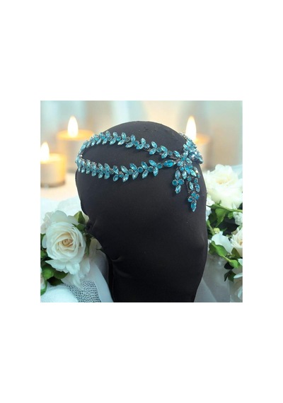 Alınlık Gelin,kına,nişan,söz,after,bride,party Taç Bebe Mavisi - 729058546 Bebe Mavisi