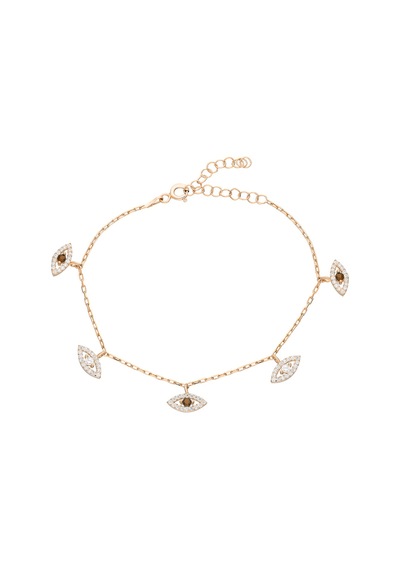 Zirkon Taşlı Bileklik 717025 Rose