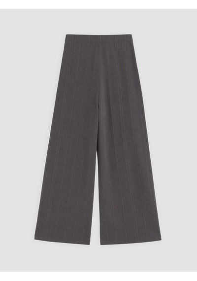 Lcw Everyday Gri Beli Lastikli Kadın Fitilli Pantolon