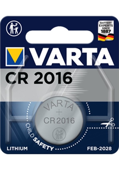 VARTA CR2016 LİTYUM PİL TEKLİ PAKET