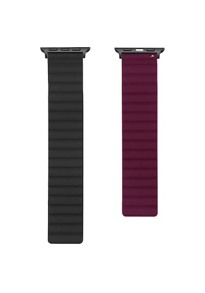 Watch 7 41mm Uyumlu Krd-52 Mkst Kordon-siyah-kırmızı