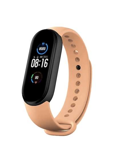 Xiaomi Mi Band 5 Mi Band 6 Mi Band 7 Uyumlu Silikon Kordon Kayış