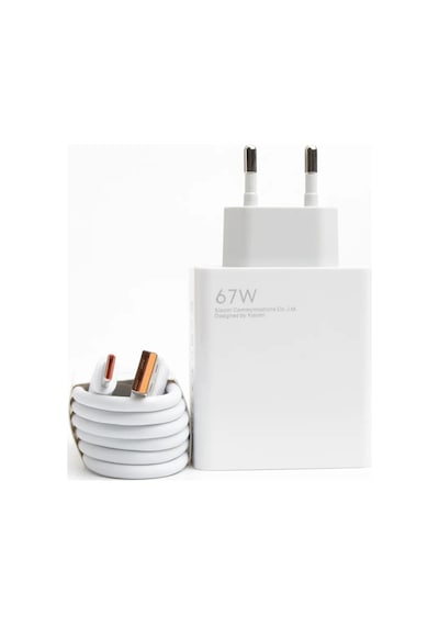 67w Turbo Şarj Cihazı Aleti 6a Kablo adaptör Seti Type C Usb Xiaomi Redmi Samsung Uyumlu Duvar Tipi