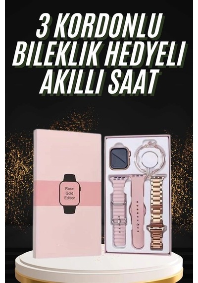 Mey İthalat Genç Kızlara Özel Akıllı Saat 41 Mm Çağrı Cevaplayabilen Nfc Ve Gps Uyumlu