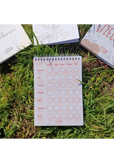 Yıldız Seti Defter Ajanda Renkli Defter Seti Not Defte...