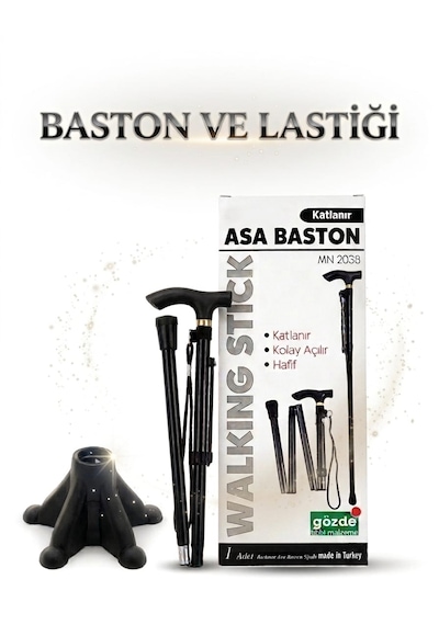 Minion Katlanır Baston Ve Baston Lastiğ İmn 2038