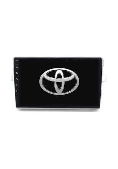 Toyota Verso - Araç Multimedya Ekran - 4gb 64gb - S - Silver - 2009 - 2017 - 9 Inch - Myway - Red