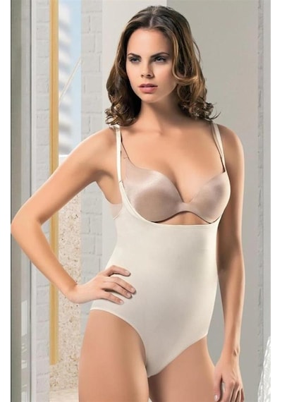 Dode Flora Formf 990 Kadın Beden Küçülten Dikişsiz Göğüs Altı Slip Boy Korse 001