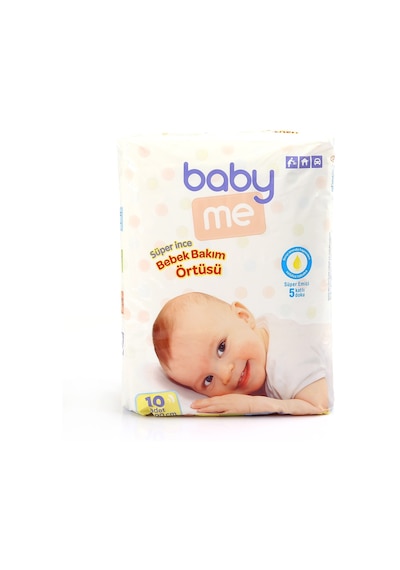Baby Me Süper İnce Bebek Bakım Örtüsü 60 x 90 CM - 10 Adet