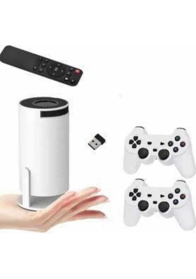 Taşınabilir Android Projeksiyon Ayaklı Çift Kollu 4k Çözünürlüklü Sinema Projeksiyonu