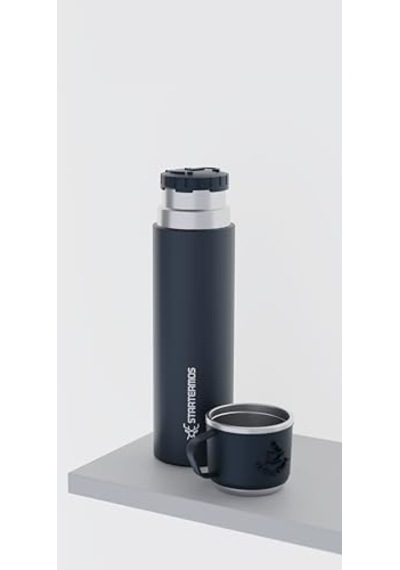 Trailmate Serisi Bardaklı 500 Ml Çelik Termos Açık Gri 30590277