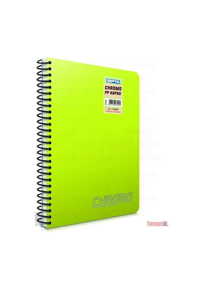 73665 Defter A4 Chromo Spiralli Pp 60 Yaprak Çizgili 1978