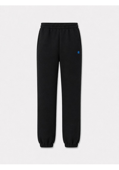 Xint Siyah Pamuk Dokulu Regular Fit Sweat Pantolon 470423
