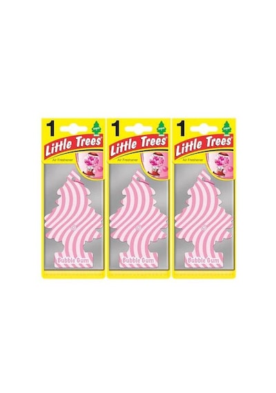 Little Trees 3'Lü Set Bubble Gum - Sakız Oto Kokusu
