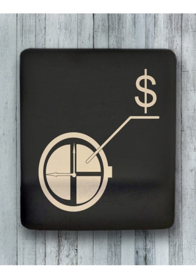 Dolar Temalı Bilek Destekli Mouse Pad Mousepad