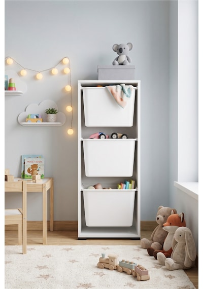 3 Adet Ultra Büyük Boy Çekmeceli 123 Cm Beyaz Çocuk Odası Oyuncak Dolabı Ve Çok Amaçlı Saklama Ünitesi - Depolayıcı Düzenleyici Organizer 3 Adet Ultra Büyük Boy Çekmeceli 123 Cm Beyaz Çocuk Odası Oyuncak Dolabı Ve Çok Amaçlı Saklama Ünitesi - Depolayıcı Düzenleyici Organizer
