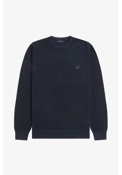 Fred Perry Erkek Triko K1309-608 Koyu Mavi