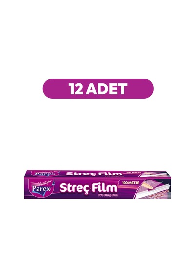 Kesme Bıçaklı 100m Streç Film 12'li Paket Diğer