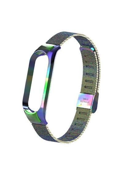 Xiaomi Mi Band 5 Metal Kayış Kordon Kopçalı Milano Loop- 5775