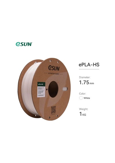 Esun Pla-hs Yüksek Hızlı Pla Filament Beyaz