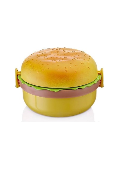 Hamburger Görünümlü Beslenme Ve Saklama Kabı Diğer
