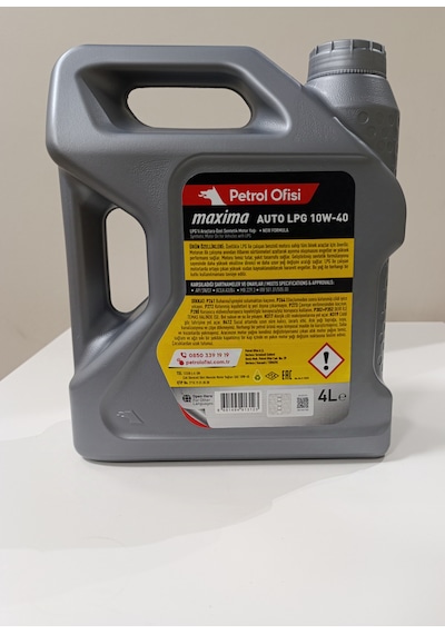 Petrol Ofisi Auto Lpg 10W-40 4 Motor Yağı 4 L Petrol Ofisi Auto Lpg 10W-40 4 Motor Yağı 4 L