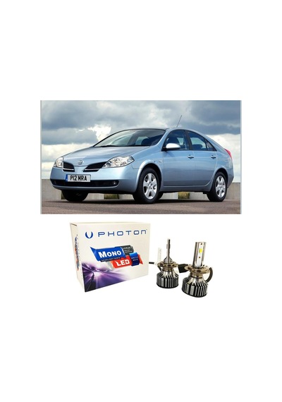Nissan Primera Led Xenon Uzun Far Ampulü H7 Mono Yeni Seri Beyaz 2003+