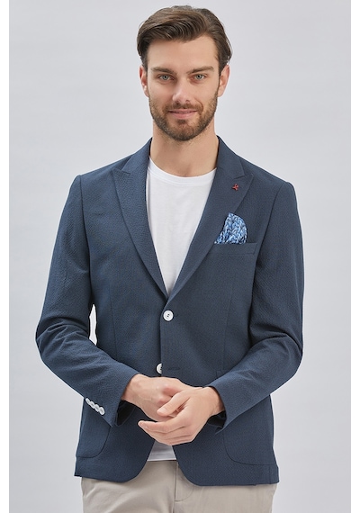 İmza Koyu Lacivert Desenli Kırlangıç Yaka Likralı 6 Drop Slim Fit Dar Kesim Casual Ceket 1002240155-koyu Lacivert Koyu Lacivert İmza Koyu Lacivert Desenli Kırlangıç Yaka Likralı 6 Drop Slim Fit Dar Kesim Casual Ceket 1002240155-koyu Lacivert Koyu Lacivert