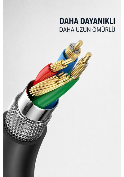 Jopus Yüksek Sesli Stereo Kulak İçi Kulaklık Mikrofonlu 3.5mm Aux Jack Girişli 1m Kablo Tak Çalıştır iOS Android Uyumlu