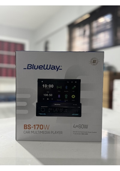 Blueway Bs-170w İndach Oto Teyp 7"
