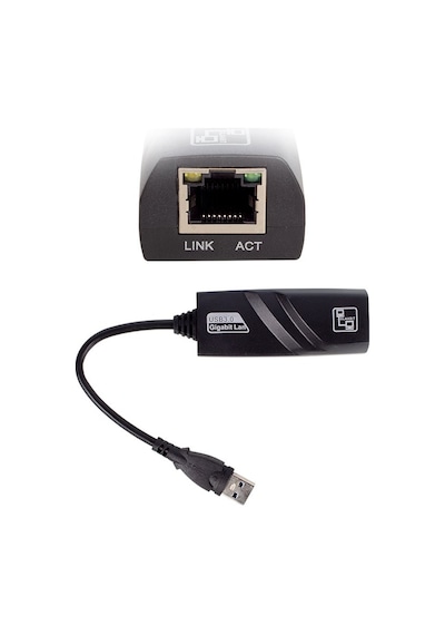 Usb 3.0 To Rj45 10/100/1000 Mbps Gigabit Ethernet Çevirici