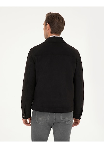 Pierre Cardin Erkek Siyah Deri Mont-kaban 50300520-001 Siyah