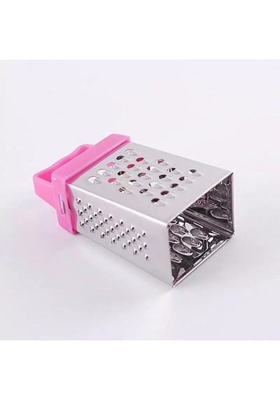 3 Fonksiyonlu Mıknatıslı Mini Sarımsak Peynir Rendesi 8 Cm Çelik Diğer