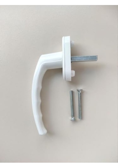 Pvc Pimapen Pencere Kolu Balkon Sürme Kapı Kolu 2, Beyaz Genel