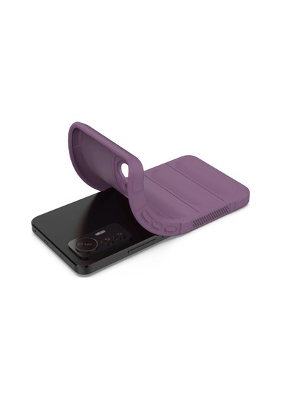 Xiaomi Mi 12 Lite Kılıf Optimum Silikon Mor