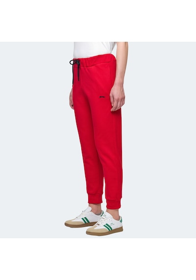 Slazenger VETERAN RBN Kadın Cepli Kırmızı Eşofman Altı