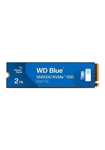 Wd 2tb Blue Sn5000 Wds200t4b0e-00cnz0 5150- 4850mb/s M2 Nvme Gen4 Disk-213636