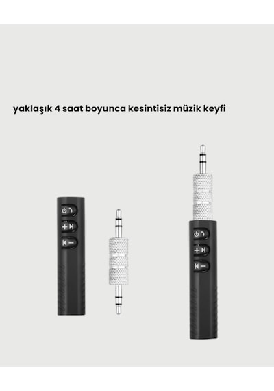 Hızlı Şarjlı Bluetooth Ses Alıcısı - Ev, Araç Ve Ofis İçin