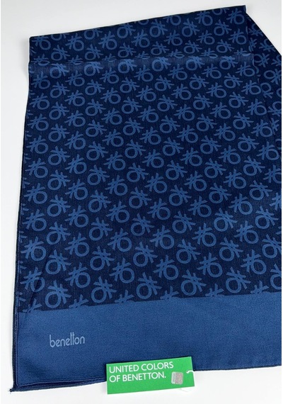 Benetton Elegante Uno Şal 1023 Lacivert