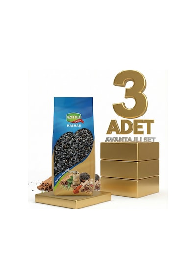 Emu Haşhaş 3x60 Gr