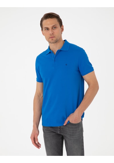 Pierre Cardin Erkek Saks Tişört Basic 50306448-vr045 Saks
